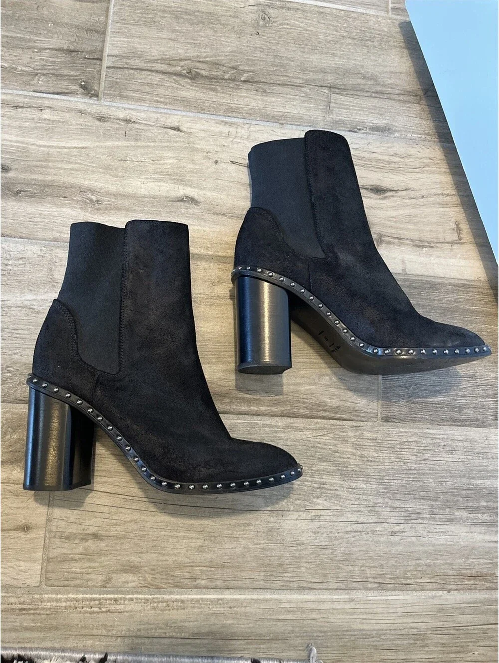RAG AND BONE LADIES BLACK CHELSEA ANKLE BOOTS SIZE IT37/US7 MADE IN ITALY